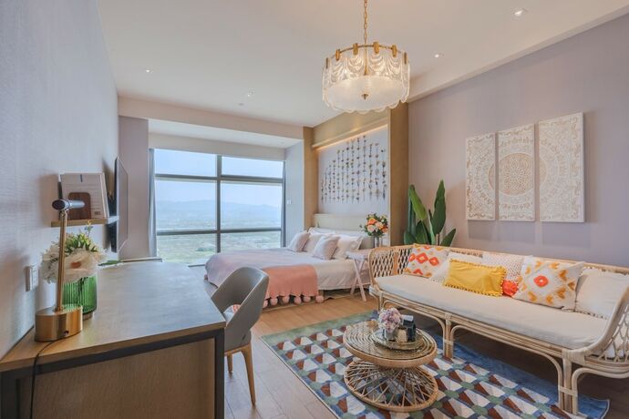 Imagen de la habitación del Hotel Hangzhou Efc Wonderland Apartment - Hangzhou Alibaba T7 Branch. Foto 29