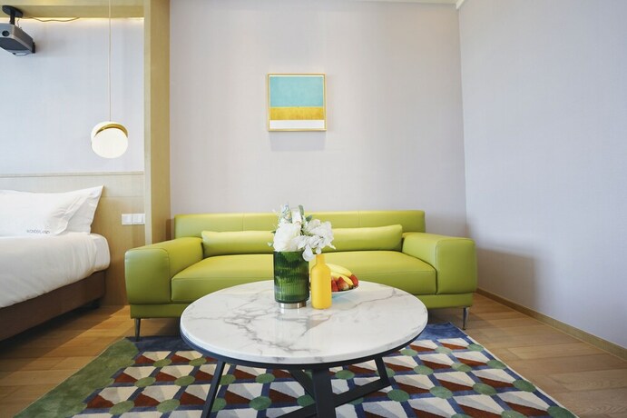 Imagen de la habitación del Hotel Hangzhou Efc Wonderland Apartment - Hangzhou Alibaba T7 Branch. Foto 30