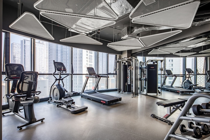 Imagen de los interiores del Hotel Hangzhou Future Scitech Tongpai. Foto 16