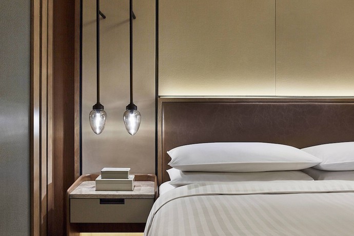 Imagen de la habitación del Hotel Hangzhou Marriott Hotel Qianjiang. Foto 5