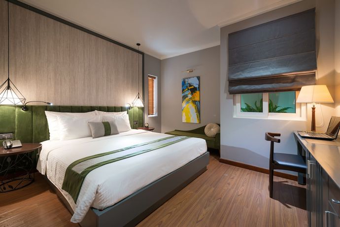 Imagen de la habitación del Hotel Hanoi Center Silk Hotel & Travel. Foto 8