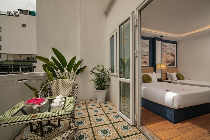 Imagen de la habitación del Hotel Hanoi Chic Boutique. Foto 17