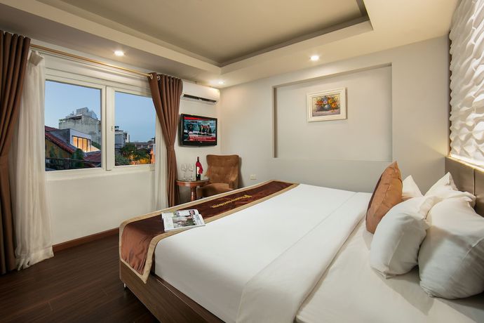Imagen de la habitación del Hotel Hanoi Diamond King. Foto 15