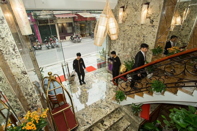 Imagen del bar/restaurante del Hotel Hanoi Golden Holiday. Foto 11