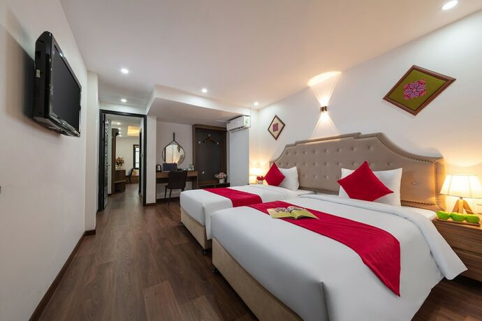 Imagen de la habitación del Hotel Hanoi Liliane and Travel. Foto 16
