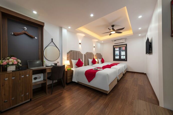 Imagen de la habitación del Hotel Hanoi Liliane and Travel. Foto 17