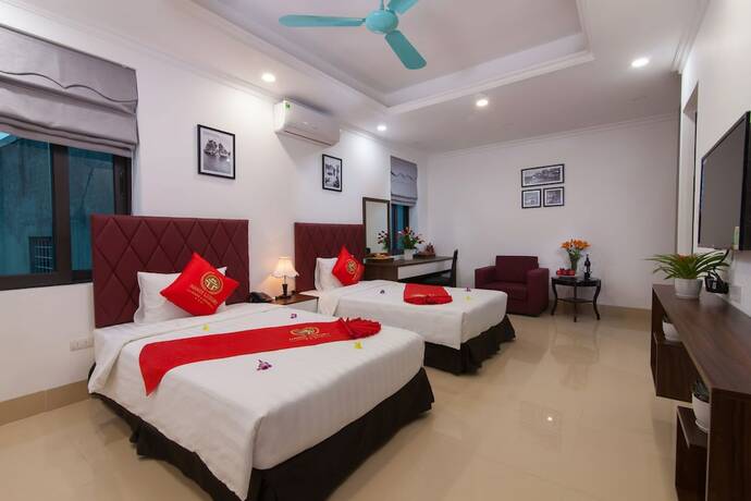 Imagen de la habitación del Hotel Hanoi Luxury House Travel. Foto 6