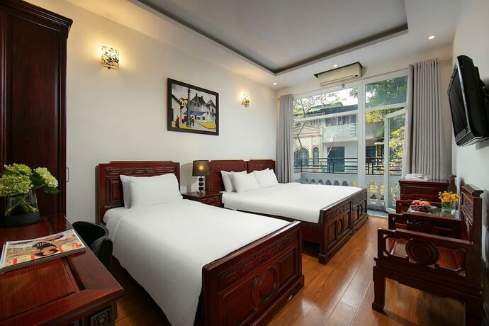Imagen de la habitación del Hotel Hanoi Moonlight. Foto 17