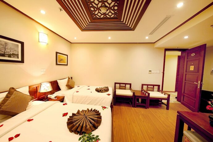 Imagen de la habitación del Hotel Hanoi Nostalgia and Spa. Foto 33