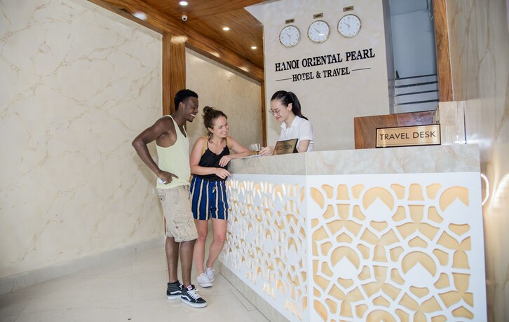 Imagen de los interiores del Hotel Hanoi Oriental Pearl. Foto 18