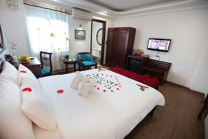 Imagen de la habitación del Hotel Hanoi Siva Luxury. Foto 5