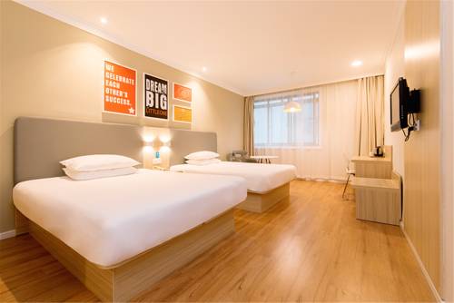 Imagen de la habitación del Hotel Hanting Express Beijing Niujie. Foto 3