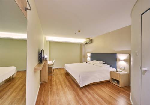 Imagen de la habitación del Hotel Hanting Express Beijing Yansha Xiaoyun Bridge. Foto 5