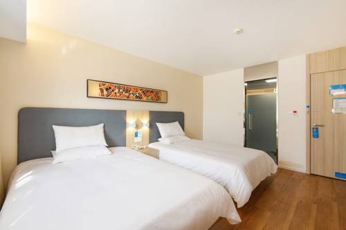 Imagen de la habitación del Hotel Hanting Express Shanghai Hongqiao Shu'niu Qi Bao N. Foto 2