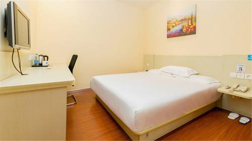 Imagen de la habitación del Hotel Hanting Express Shanghai Longyang Road Magnetic Le. Foto 2