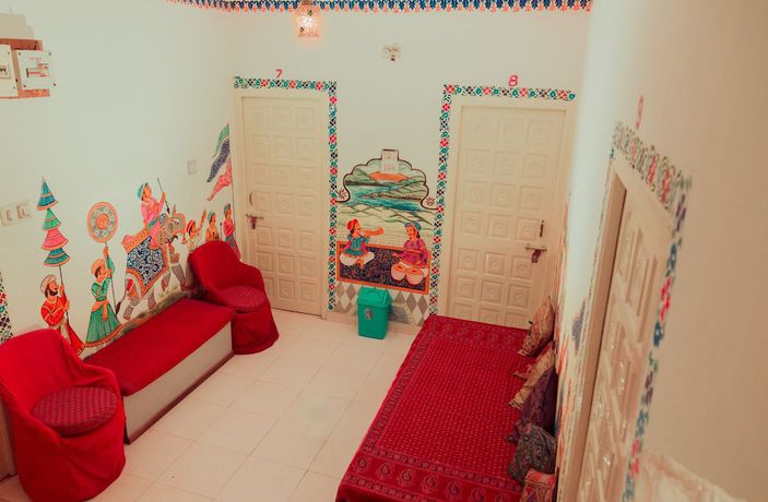 Imagen de los interiores del Hotel Hanuman Ghat. Foto 19