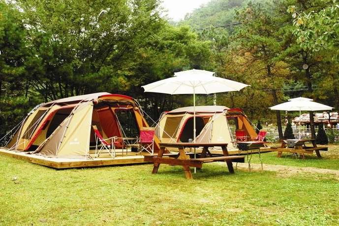 Imagen de los exteriores del Hotel Hanwha Resorts Sanjeong Lake Annecy. Foto 15