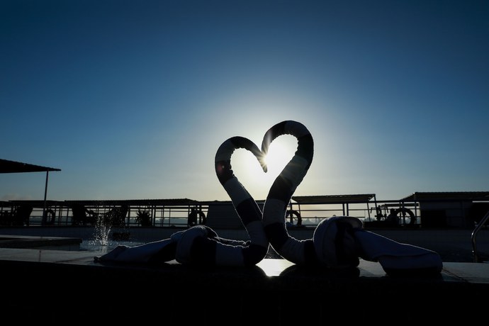 Imagen de la piscina del Hotel Hapi 5 Nile Cruise, 3-4-7 nights from Luxor or Aswan. Foto 19
