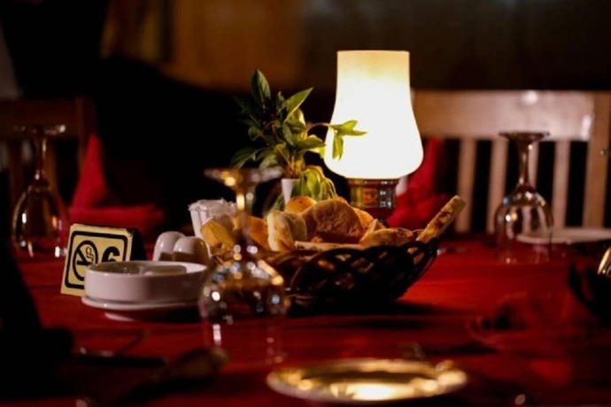 Imagen del bar/restaurante del Hotel Hapi 5 Nile Cruise, 3-4-7 nights from Luxor or Aswan. Foto 3
