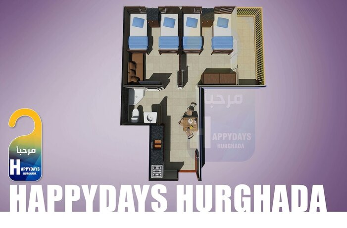 Imagen general del Hotel Happy Days, Al-Hadaba. Foto 14