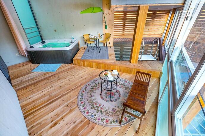 Imagen de la habitación del Hotel Harbor House poolvilla couple. Foto 8