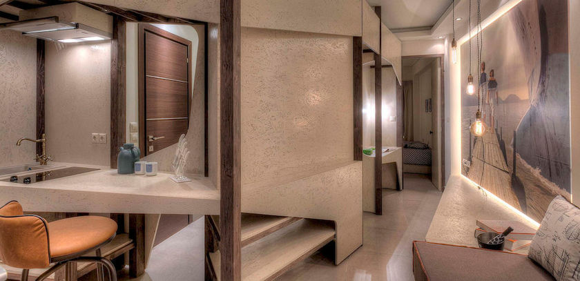 Imagen de los interiores del Hotel Harbor Suites. Foto 16