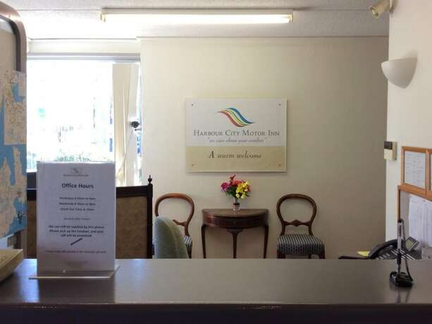 Imagen de los interiores del Hotel Harbour City Motor Inn, Wellington. Foto 19
