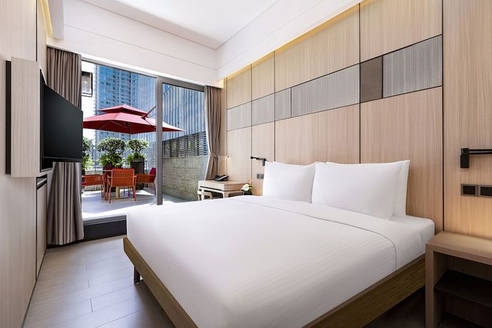 Imagen de la habitación del Hotel Harbour Plaza Metropolitan Shanghai. Foto 5