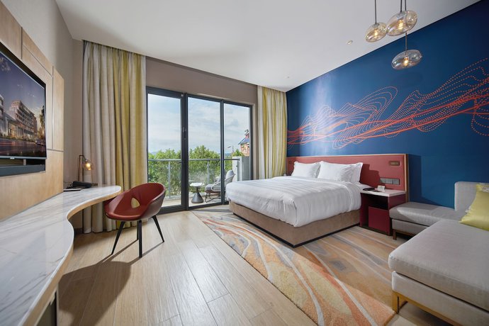Imagen de la habitación del Hotel Hard Rock Dalian. Foto 2