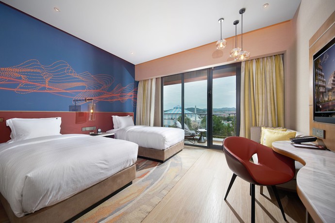 Imagen de la habitación del Hotel Hard Rock Dalian. Foto 10