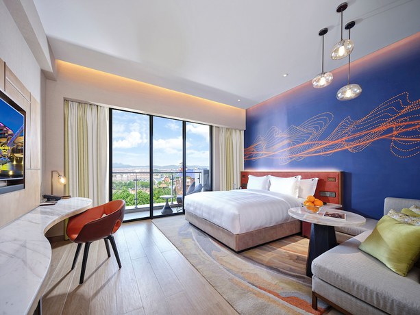 Imagen de la habitación del Hotel Hard Rock Dalian. Foto 15