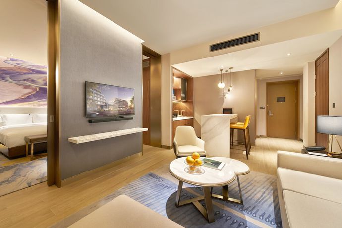 Imagen de la habitación del Hotel Hard Rock Dalian. Foto 16