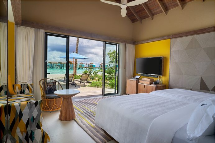 Imagen de la habitación del Hotel Hard Rock Maldives. Foto 10