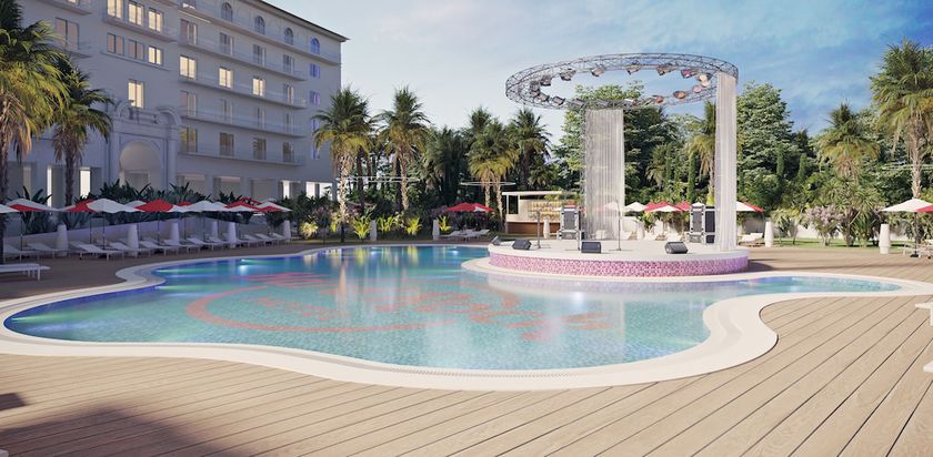 Imagen de la piscina del Hotel Hard Rock Marbella – Puerto Banús. Foto 20