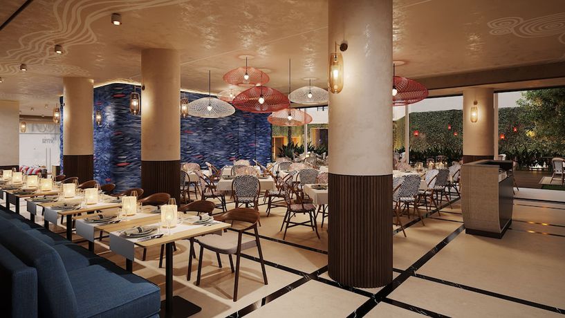 Imagen del bar/restaurante del Hotel Hard Rock Marbella – Puerto Banús. Foto 3