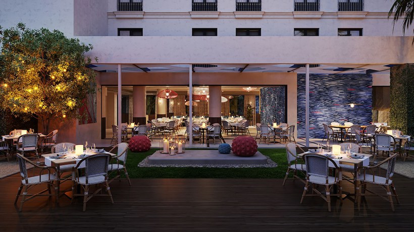 Imagen del bar/restaurante del Hotel Hard Rock Marbella – Puerto Banús. Foto 4