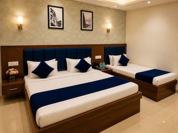 Imagen de la habitación del Hotel Hari Kripa Dham Near Prem Mandir Vrindavan. Foto 2