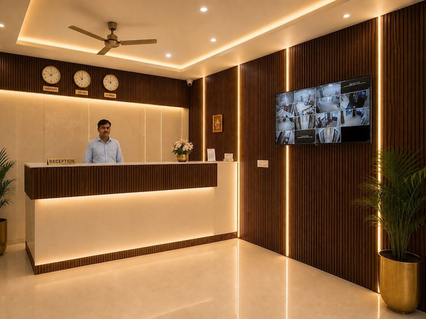 Imagen de los interiores del Hotel Hari Kripa Dham Near Prem Mandir Vrindavan. Foto 14
