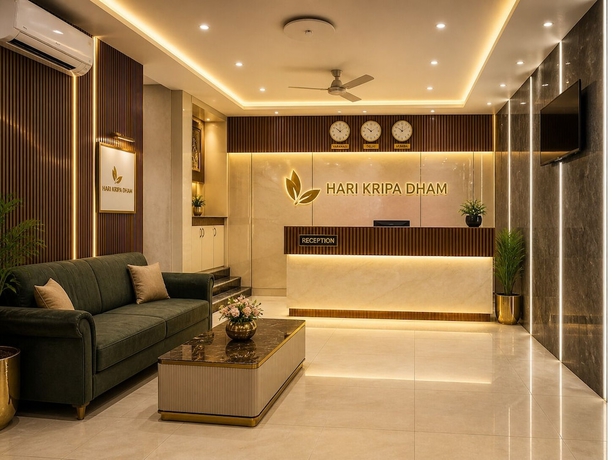 Imagen de los interiores del Hotel Hari Kripa Dham Near Prem Mandir Vrindavan. Foto 15