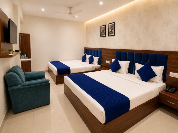 Imagen de la habitación del Hotel Hari Kripa Dham Near Prem Mandir Vrindavan. Foto 7