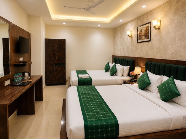 Imagen de la habitación del Hotel Hari Kripa Dham Near Prem Mandir Vrindavan. Foto 8