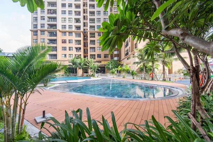 Imagen de la piscina del Hotel Harim Vinhomes D\'capitale. Foto 15
