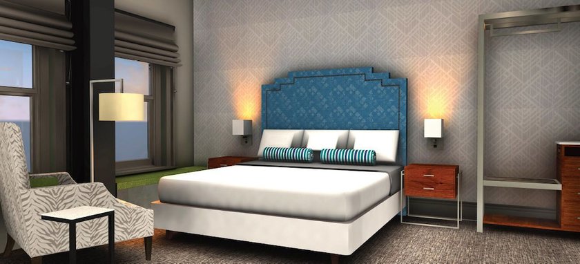 Imagen de la habitación del Hotel Harlow. Foto 6