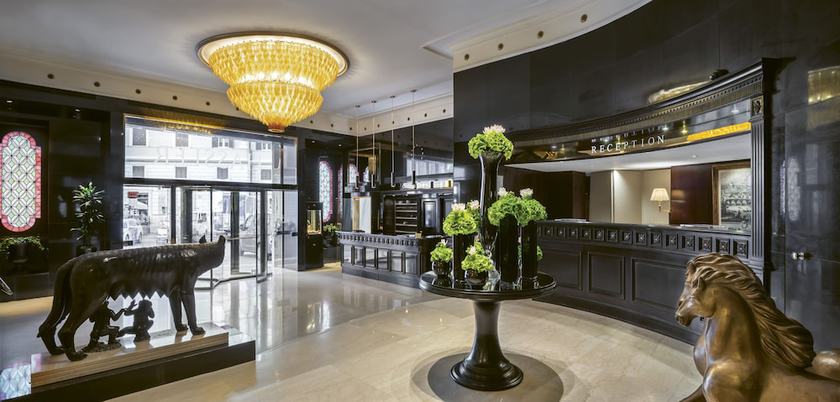 Imagen de los interiores del Hotel Hassler Roma. Foto 18