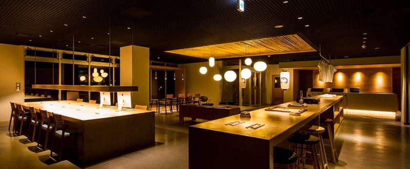 Imagen del bar/restaurante del Hotel Hatagoya Jyozankei Shoten - Hostel. Foto 10