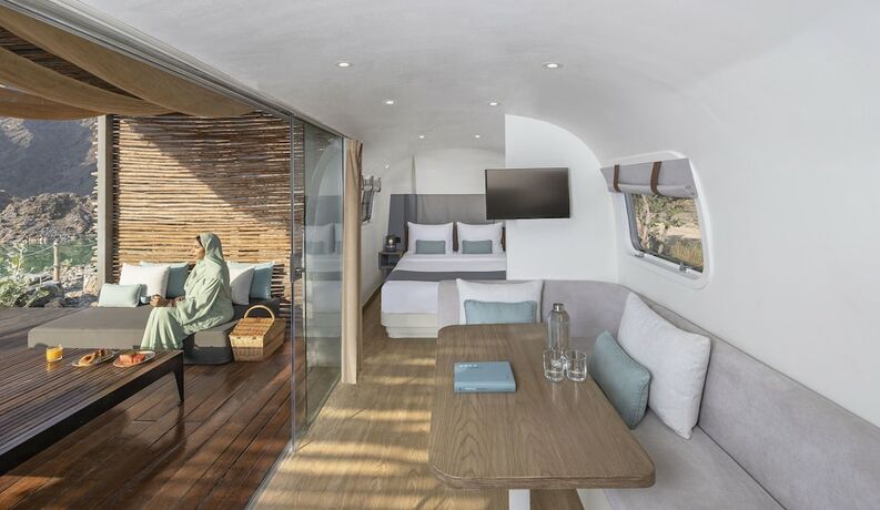 Imagen de la habitación del Hotel Hatta Sedr Trailers Resort. Foto 18