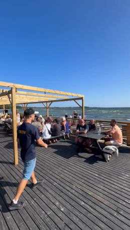 Imagen del bar/restaurante del Hotel H&auml;lleviks Strandstugor. Foto 8