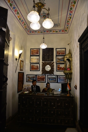 Imagen de los interiores del Hotel Haveli Dharampura. Foto 16