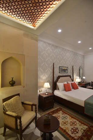 Imagen de la habitación del Hotel Haveli Dharampura. Foto 9