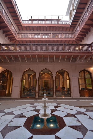 Imagen de los interiores del Hotel Haveli Dharampura. Foto 18